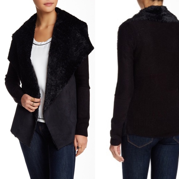Romeo & Juliet Couture Sweaters - ROMEO & JULIET⚡️Faux Shearing Lining Cardigan_S
